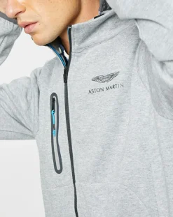 Blouson Sweat Hybride Aston Martin Racing gris