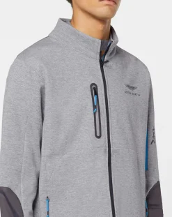 Blouson Sweat Hybride Aston Martin Racing gris
