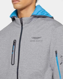 Blouson Sweat Hybride Aston Martin Racing gris