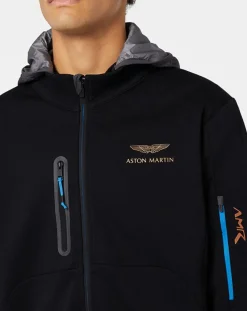 Blouson Sweat Hybride Aston Martin Racing noir