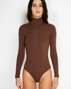 Body en Soie mélangée Judy café