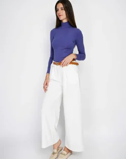 Body en Soie mélangée Judy bleu jean