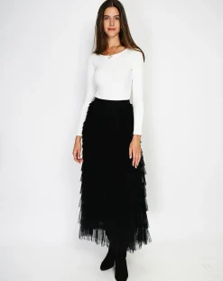 Body en Soie mélangée Pixie naturel