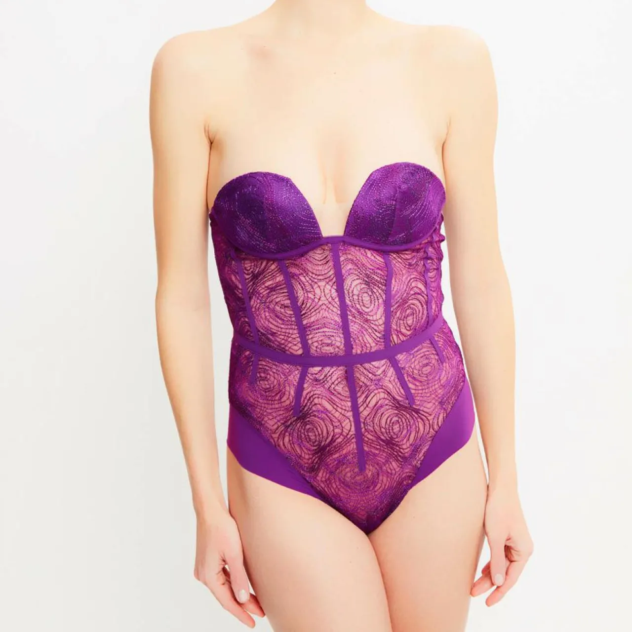Body push-up sans armatures Elements violet