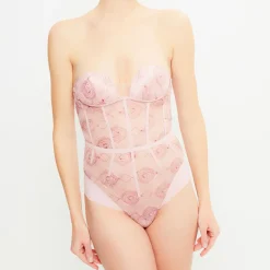 Body push-up sans armatures Elements rose