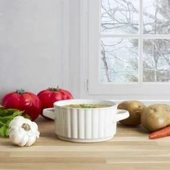 Bol à soupe vlora beige - 13.5x7x13.5 cm