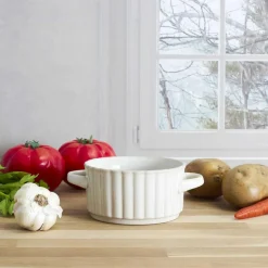 Bol à soupe vlora beige - 13.5x7x13.5 cm