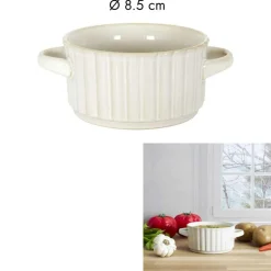 Bol à soupe vlora beige - 13.5x7x13.5 cm