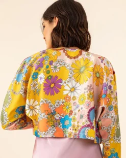 Bolero Hortense bouquet/pois