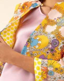 Bolero Hortense bouquet/pois