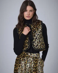 Boléro en Velours Panther unique