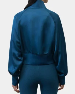 Bomber Aviateur bleu