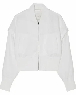 Bombers 100% Lin Kl blanc