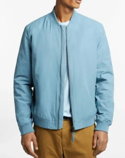 Bombers déperlant bleu gris