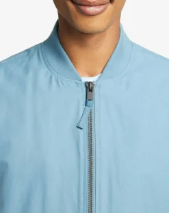 Bombers déperlant bleu gris