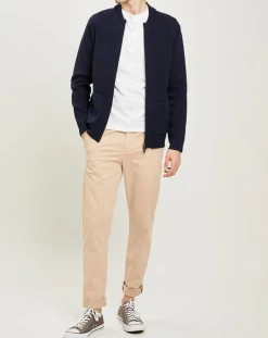 Bombers en maille Gaelos marine