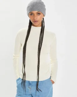 Bonnet 100% Cachemire maille perle Bonny gris