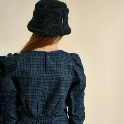 Bonnet Abou tartan noir