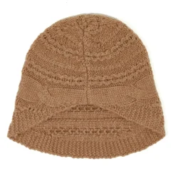 Bonnet en Laine & Cachemire Slow ocre
