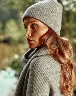 Bonnet en Laine mélangée Atlas gris