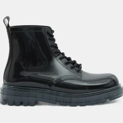 Boots Coturno noires