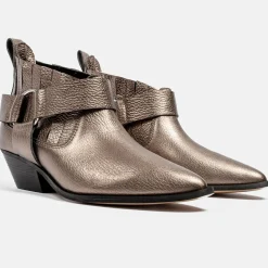 Boots en Cuir Ain't The Same platine