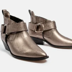 Boots en Cuir Ain't The Same platine