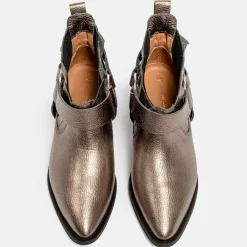 Boots en Cuir Ain't The Same platine