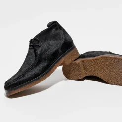 Boots en Cuir Clark noires