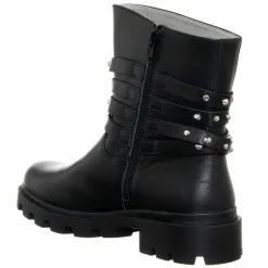 Boots en Cuir Debbie noires