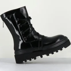 Boots en Cuir ev noires