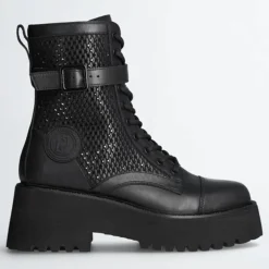 Boots en Cuir Flair noires - Talon 5.5 cm