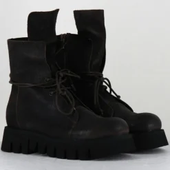 Boots en Cuir hoto moka