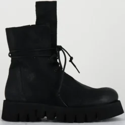 Boots en Cuir hoto noires