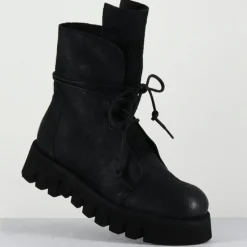 Boots en Cuir hoto noires