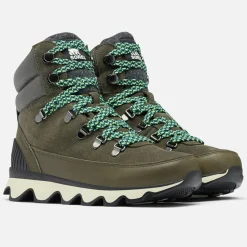 Boots en Cuir imperméables Kinetic™ Conquest vertes