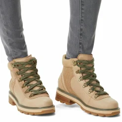 Boots en Cuir imperméables Lennox™ Hiker marron/beige