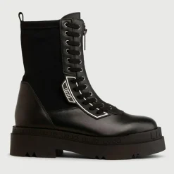 Boots en Cuir Lena noires