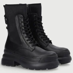 Boots en Cuir Montana noires