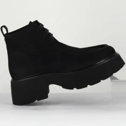 Boots en Cuir noires - Talon 6 cm