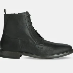 Boots en Cuir Terence noir