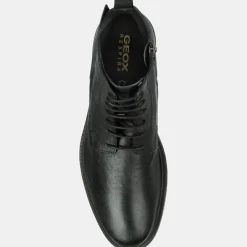 Boots en Cuir Terence noir