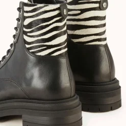 Boots en Cuir Verenice noires
