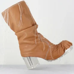 Boots en Cuir vlad camel