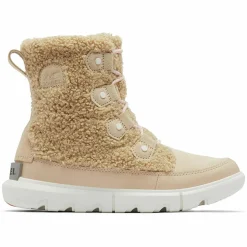 Boots en fausse fourrure doublure polaire Explorer II beiges