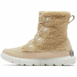 Boots en fausse fourrure doublure polaire Explorer II beiges