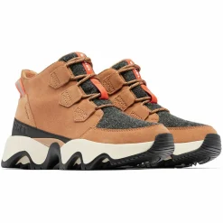 Boots en Velours de Cuir doublure polaire Kinetic cognac