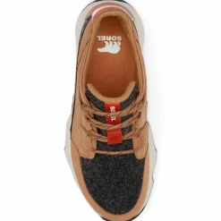 Boots en Velours de Cuir doublure polaire Kinetic cognac