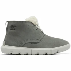 Boots en Velours de Cuir Explorer Next grises