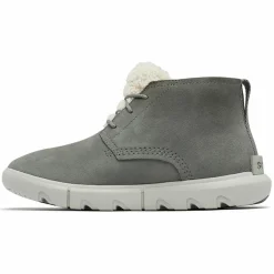 Boots en Velours de Cuir Explorer Next grises